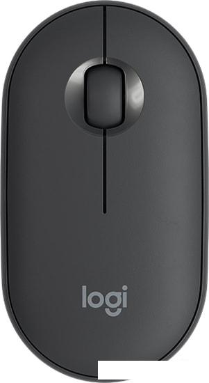 Мышь Logitech M350 Pebble (графит)- фото