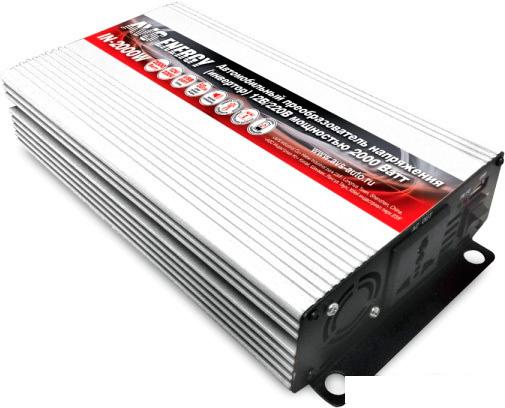 Автомобильный инвертор AVS Energy 12/220V IN-2000W- фото