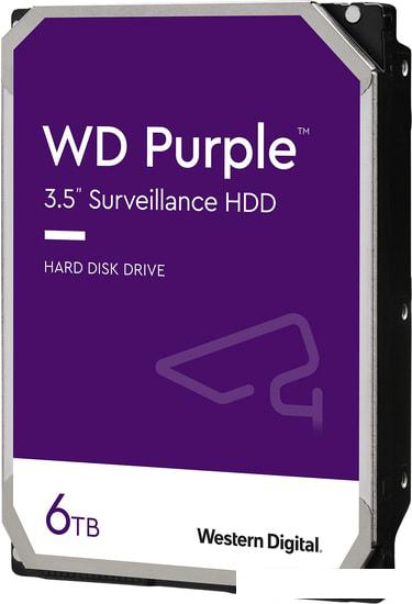 Жесткий диск WD Purple Surveillance 6TB WD63PURU