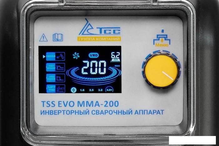 Сварочный инвертор ТСС EVO MMA-200 035247- фото4