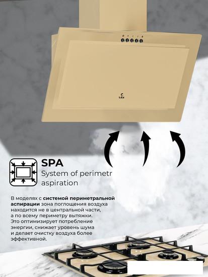 Кухонная вытяжка LEX Mio 600 (слоновая кость)- фото3