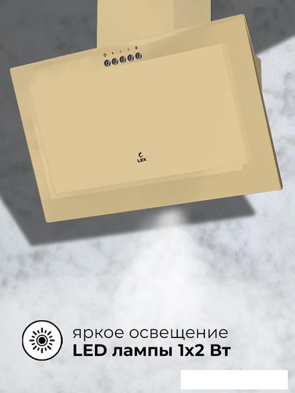 Кухонная вытяжка LEX Mio 600 (слоновая кость)- фото4