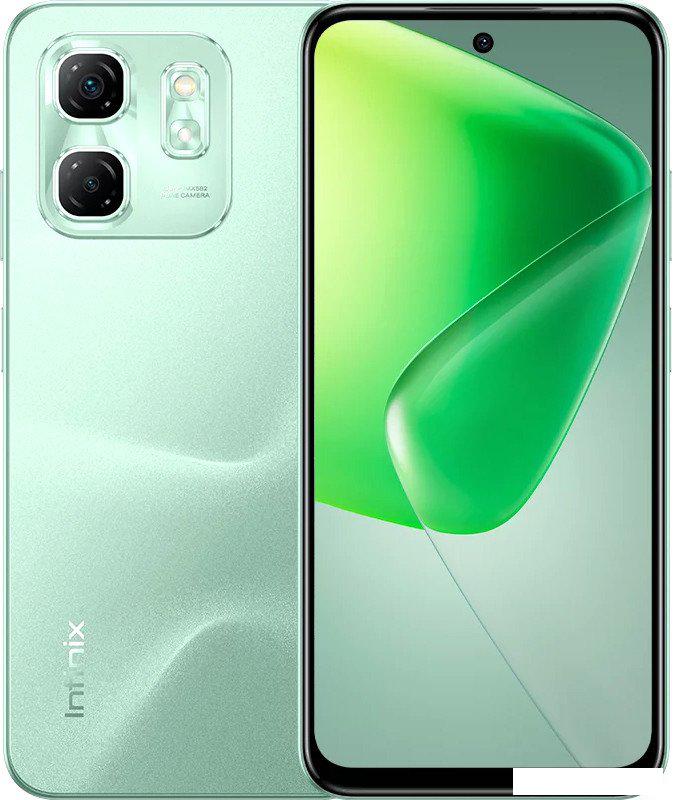 Смартфон Infinix Hot 50i X6531B 4GB/128GB (зеленый шалфей)- фото