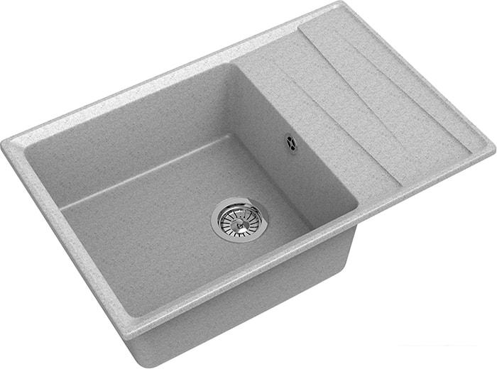 Кухонная мойка GranFest GF-LV-760L (серый)- фото