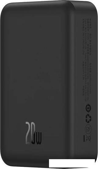 Внешний аккумулятор Baseus Magnetic Mini Wireless Fast Charge Power Bank 20W 20000mAh (черный)- фото