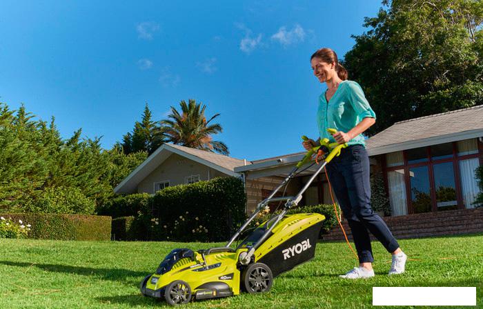 Колёсная газонокосилка Ryobi RLM18E40H- фото3