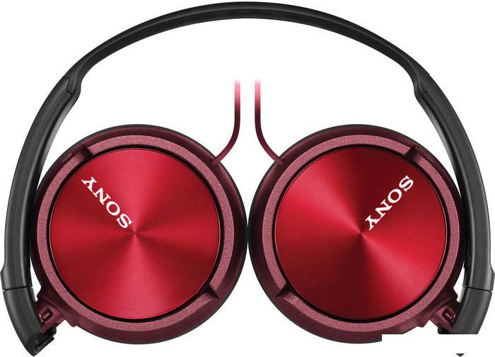 Наушники с микрофоном Sony MDR-ZX310AP (красный)- фото2