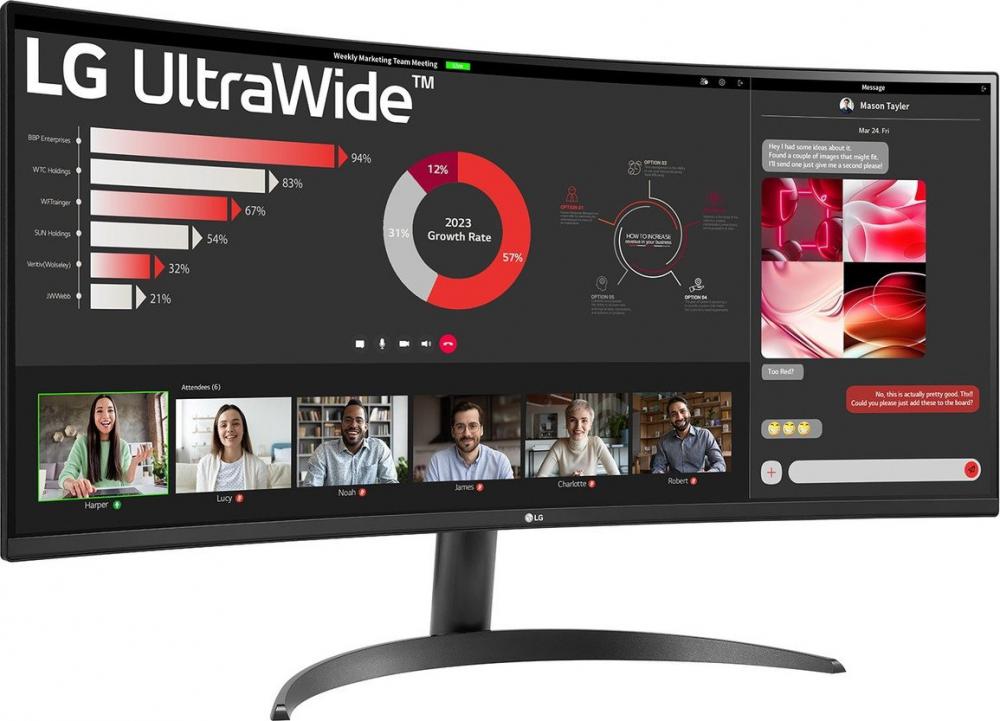 Монитор LG UltraWide 34WR50QK-B- фото3