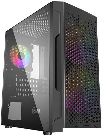 Корпус Powercase Mistral Micro Z3B Mesh LED- фото