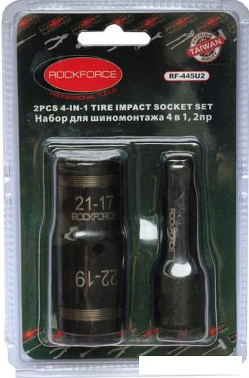 Набор торцевых головок RockForce RF-445U2 (2 предмета)- фото
