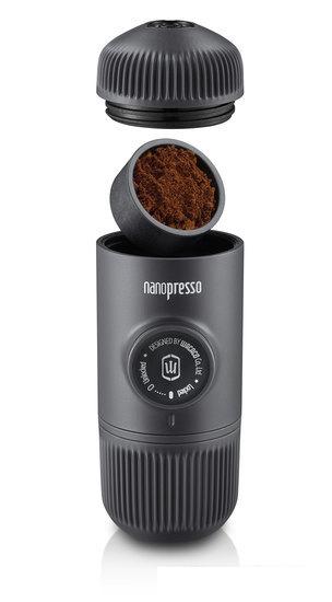 Ручная кофеварка WACACO Nanopresso Grey + NS Adapter- фото3