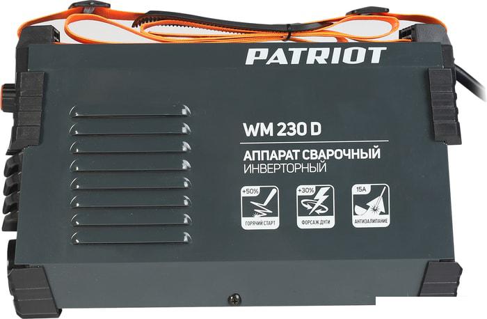 Сварочный инвертор Patriot WM 230D- фото3