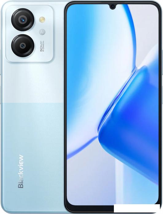 Смартфон Blackview Color 8 8GB/128GB (голубой)- фото