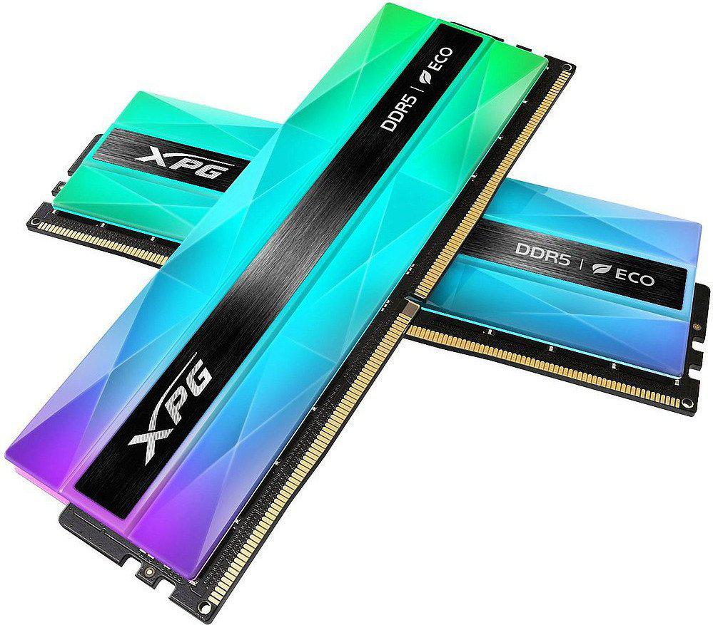 Оперативная память ADATA XPG Lancer Neon RGB 2x16ГБ DDR5 6800 МГц AX5U6800C3416G-DCLANRSG- фото
