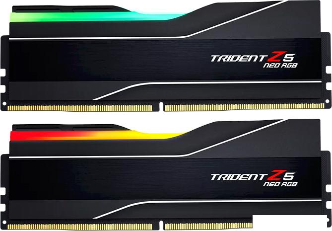 Оперативная память G.Skill Trident Z Neo RGB 2x16ГБ DDR5 4800 МГц F5-6000J3636F16GX2-TZ5NR- фото