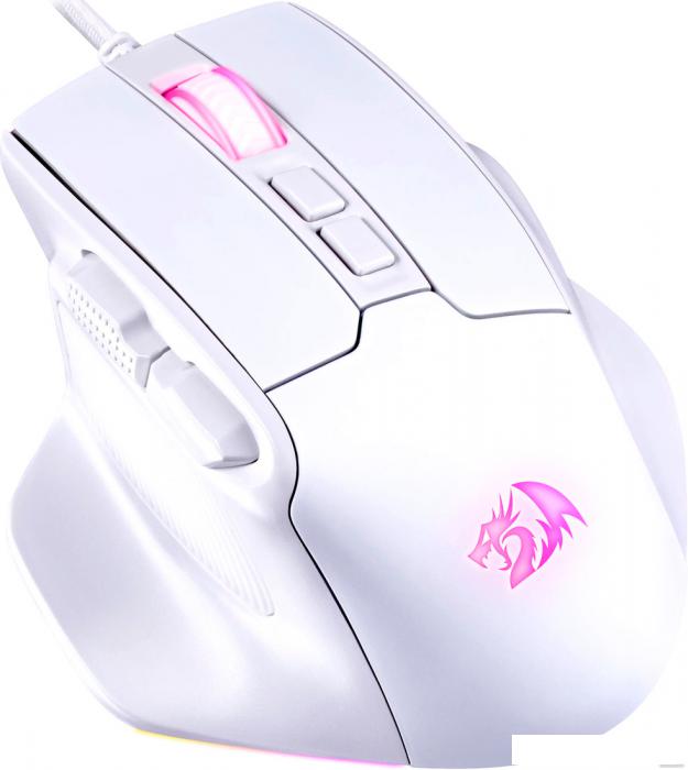 Игровая мышь Redragon Bullseye (белый)- фото