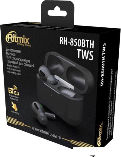 Наушники Ritmix RH-850BTH TWS (черный)- фото2