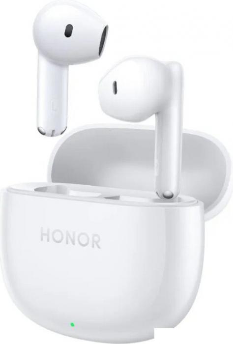 Наушники HONOR Earbuds X6 (белый, международная версия)- фото2