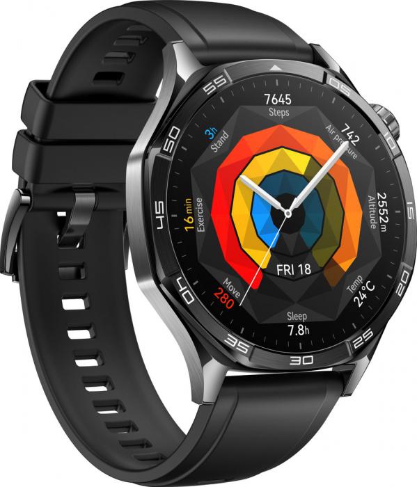 Умные часы Huawei Watch GT 5 46 мм (черный)- фото2