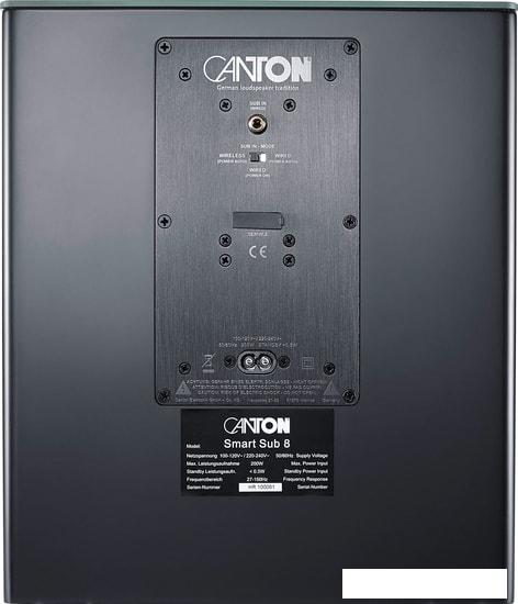Беспроводной сабвуфер Canton Smart SUB 8 (черный)- фото3