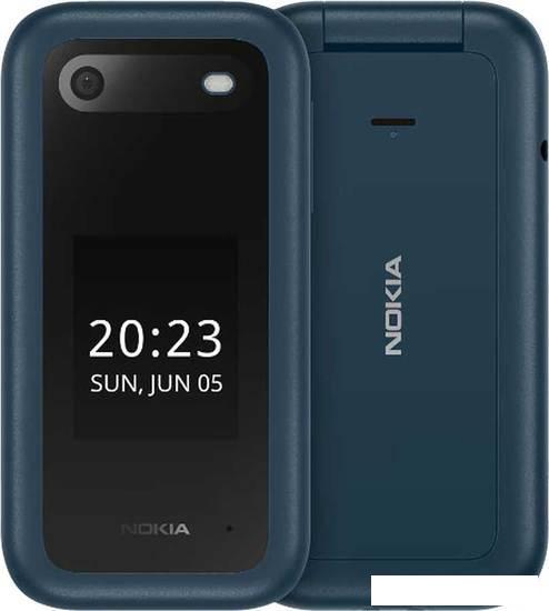 Кнопочный телефон Nokia 2660 (2022) TA-1469 Dual SIM (синий)- фото