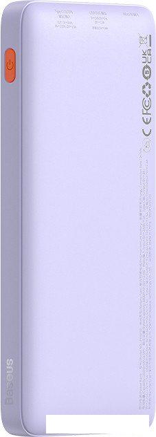 Внешний аккумулятор Baseus Airpow Fast Charge Power Bank 20W 10000mAh (сиреневый)- фото4