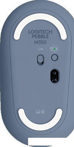 Мышь Logitech M350 Pebble (темно-синий)- фото4