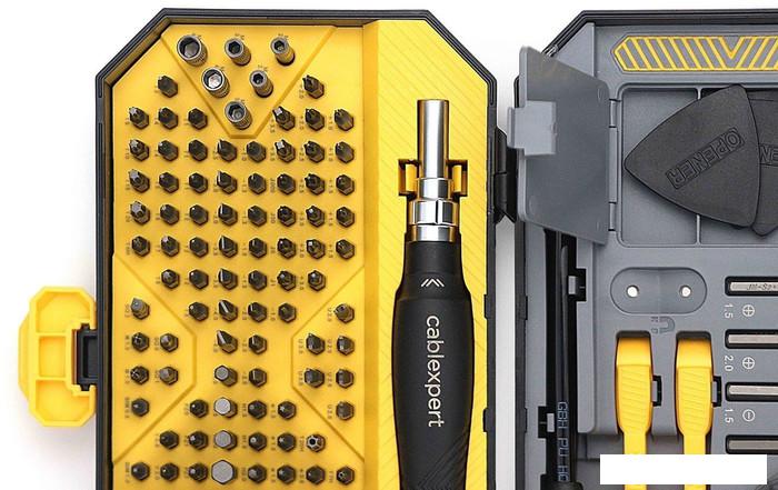 Набор для точных работ Cablexpert TK-SD-12R (145 предметов)- фото4