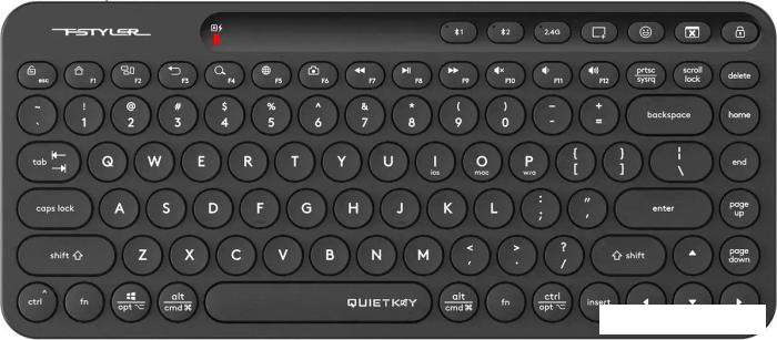 Клавиатура A4Tech Fstyler FBK36C AS (черный)- фото