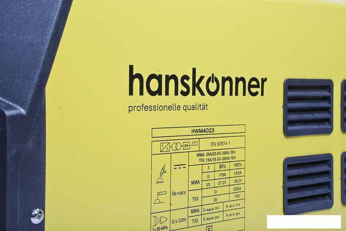 Сварочный инвертор Hanskonner HWM4023- фото4