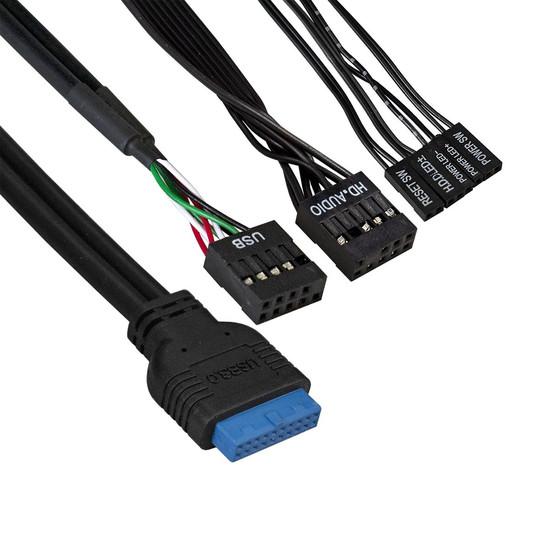 Корпус ExeGate BAA-105U2-01-AAA450 EX291147RUS- фото3