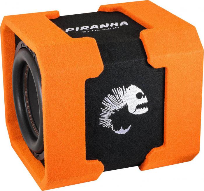Автомобильная акустика DL Audio Piranha 12A V.2 Twin (оранжевый)- фото