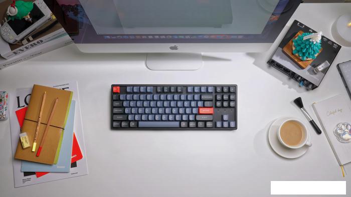 Клавиатура Keychron K8 Pro RGB K8P-J2-RU (Gateron G Pro Blue)- фото3