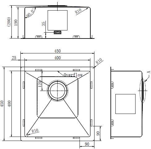 Кухонная мойка ZorG ZRN 4545 Premium- фото3