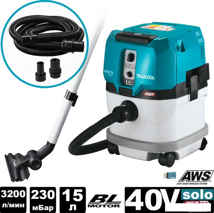 Пылесос Makita VC004GLZ01 (без АКБ и ЗУ)- фото2