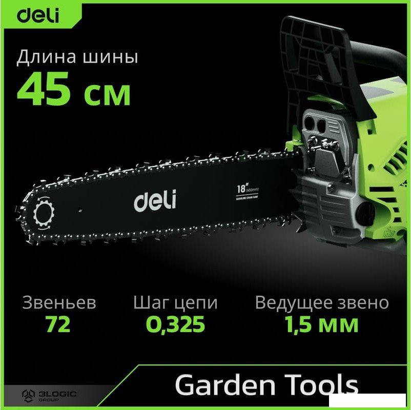 Бензопила Deli DE-LJ18-1- фото3
