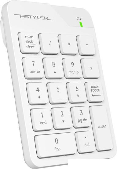 Цифровой блок A4Tech Fstyler FGK21C (белый)- фото2