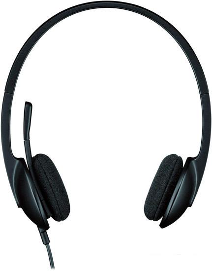 Наушники с микрофоном Logitech USB Headset H340- фото4