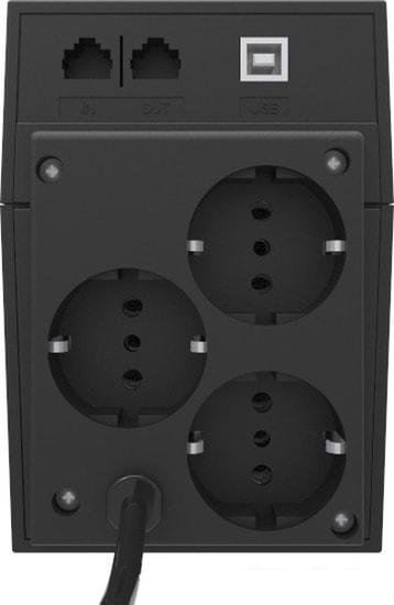 Источник бесперебойного питания Powercom Raptor RPT-800AP Euro- фото2