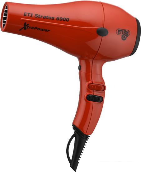 Фен ETI Stratos 6900 Xtrapower (красный)- фото
