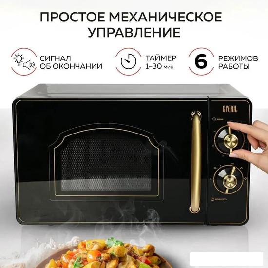 Микроволновая печь GFgril GF-MWO202 (черный)- фото3