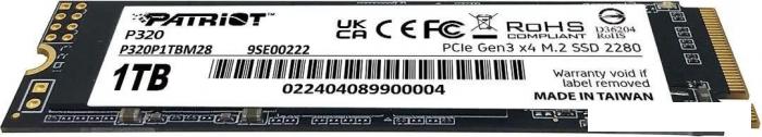 SSD Patriot P320 1TB P320P1TBM28- фото2