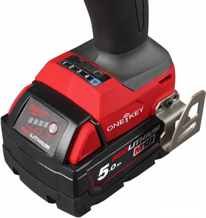 Винтоверт Milwaukee M18 FUEL M18ONEID3-502X 4933492804 (с 2-мя АКБ, кейс)- фото4
