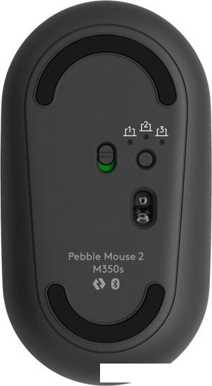 Мышь Logitech M350S Pebble 2 (графит)- фото4