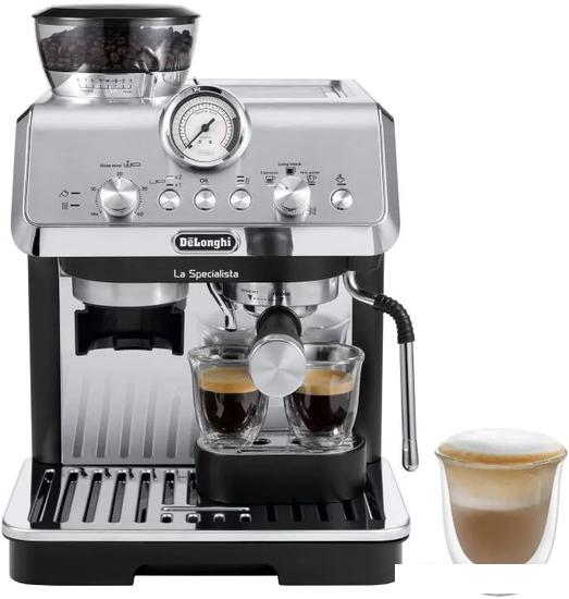 Эспрессо кофемашина DeLonghi La Specialista Arte Manual EC9155.MB- фото
