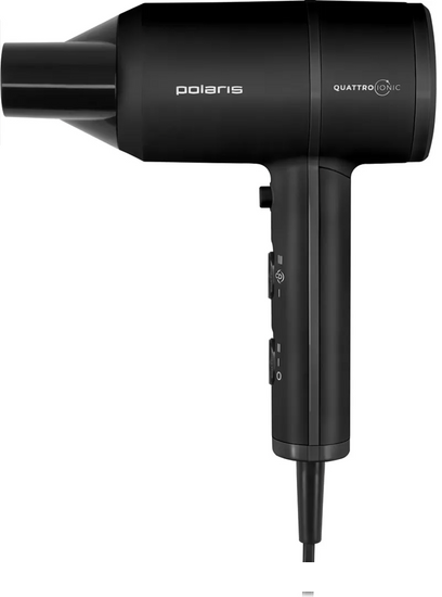 Фен Polaris PHD 2044Ti Quattro Ionic (черный)- фото4
