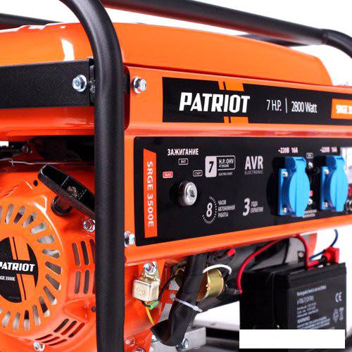 Бензиновый генератор Patriot Max Power SRGE 3500E- фото3