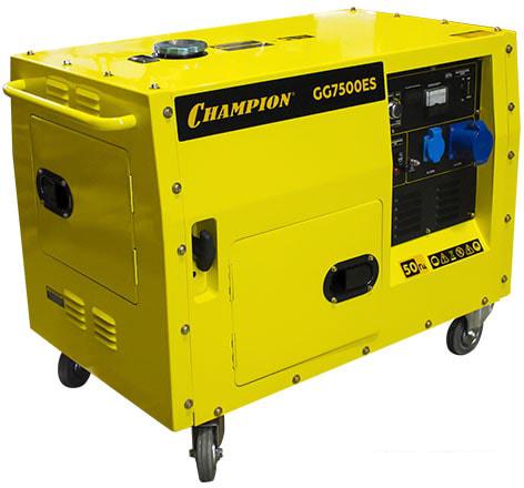 Бензиновый генератор Champion GG7500ES- фото3