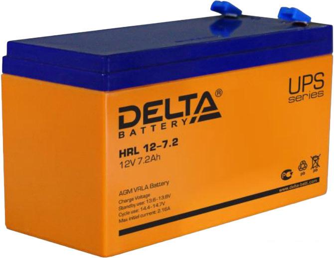 Аккумулятор для ИБП Delta HRL 12-7.2 (12В/7.2 А·ч)- фото