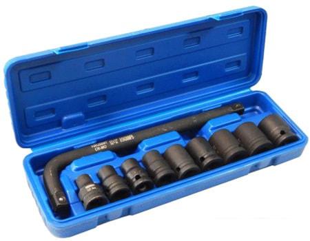 Набор торцевых головок ForceKraft FK-4104-5MPB (10 предметов)